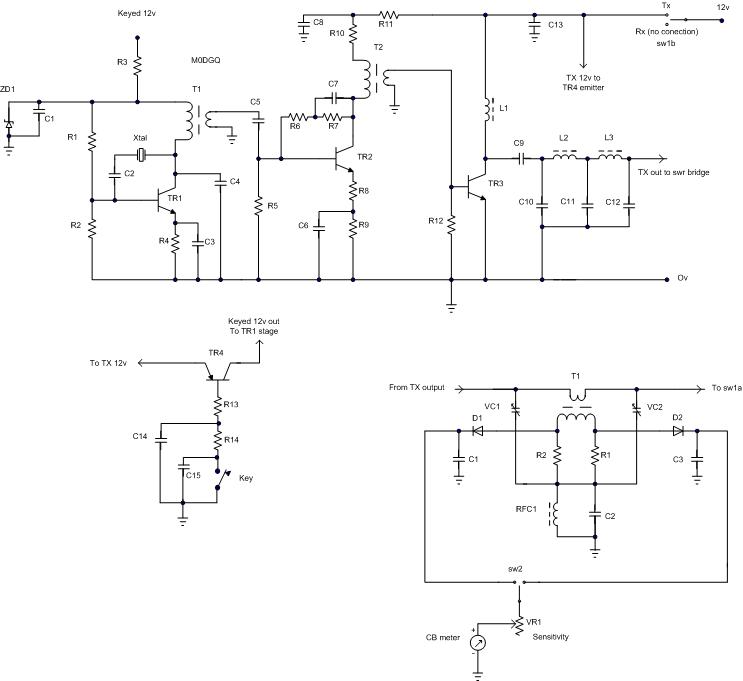 transmitter section circuit diagram