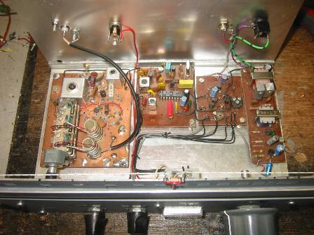 inside view of receiver